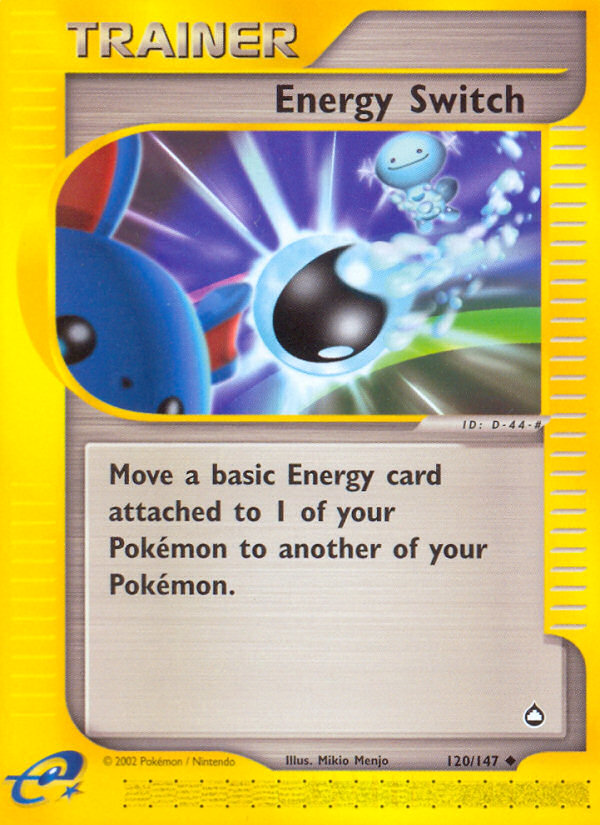 Energy Switch (120/147) [Aquapolis] | Anubis Games and Hobby
