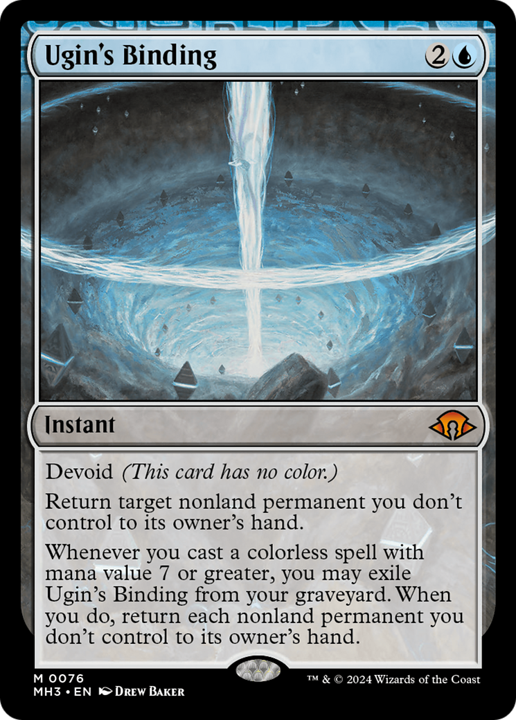 Ugin's Binding [Modern Horizons 3] | Anubis Games and Hobby