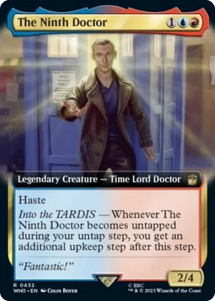 The Ninth Doctor (Extended Art) [Doctor Who] | Anubis Games and Hobby