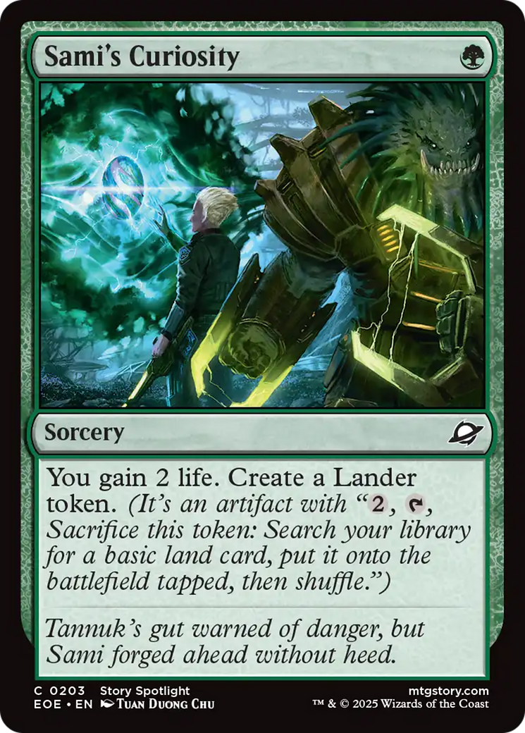 Sami's Curiosity [Edge of Eternities] | Anubis Games and Hobby