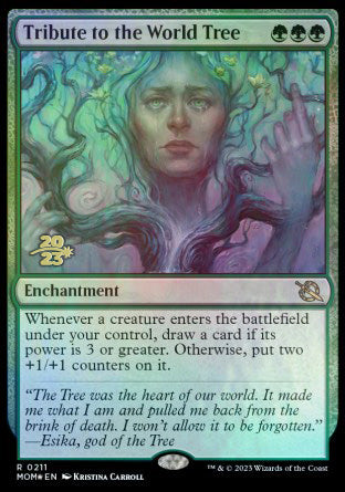 Tribute to the World Tree [March of the Machine Prerelease Promos] | Anubis Games and Hobby