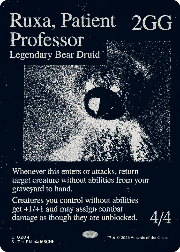 Ruxa, Patient Professor (0204) [Secret Lair x MSCHF: The Zeta Set] | Anubis Games and Hobby