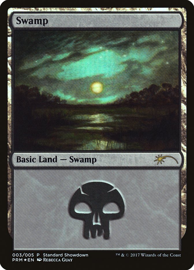 Swamp (Rebecca Guay) [Standard Showdown Promos] | Anubis Games and Hobby