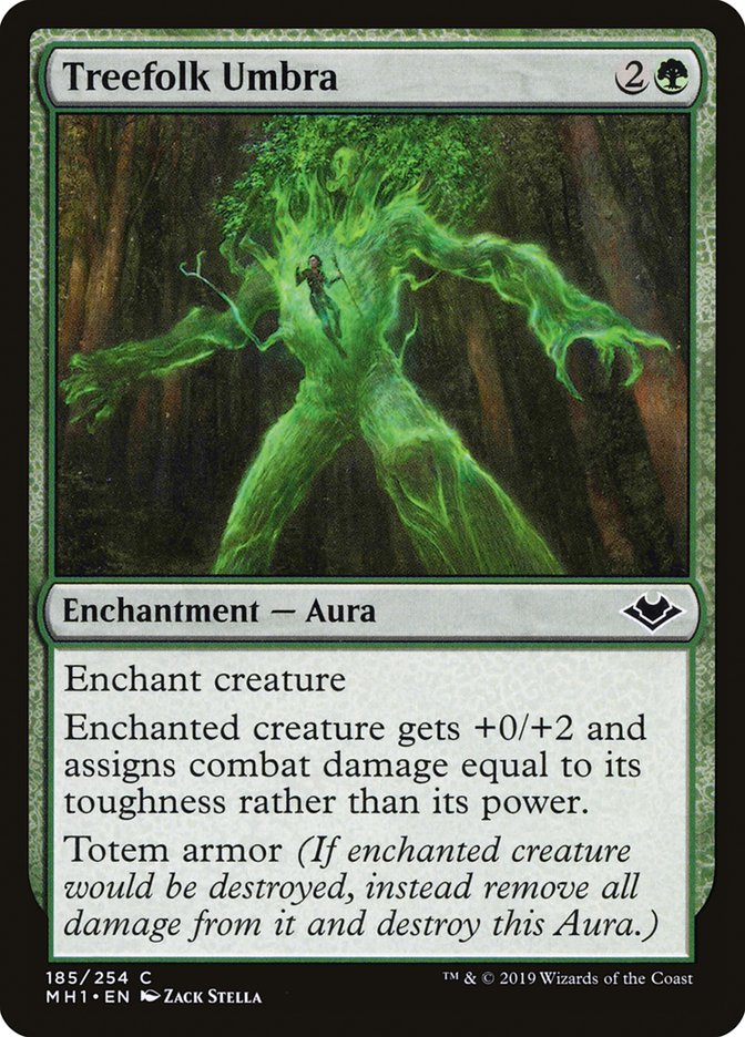 Treefolk Umbra [Modern Horizons] | Anubis Games and Hobby