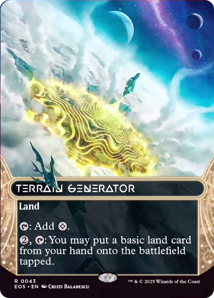 Terrain Generator (0043) (Borderless) [Edge of Eternities: Stellar Sights] | Anubis Games and Hobby