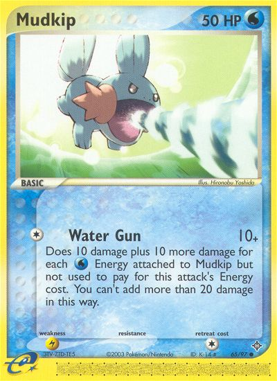 Mudkip (65/97) [EX: Dragon] | Anubis Games and Hobby