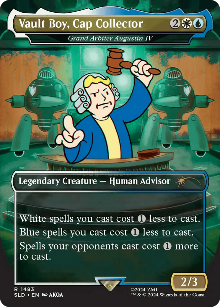 Vault Boy, Cap Collector - Grand Arbiter Augustin IV [Secret Lair Drop Series] | Anubis Games and Hobby