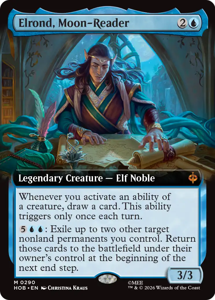 Elrond, Moon-Reader (Extended Art) [The Hobbit] | Anubis Games and Hobby