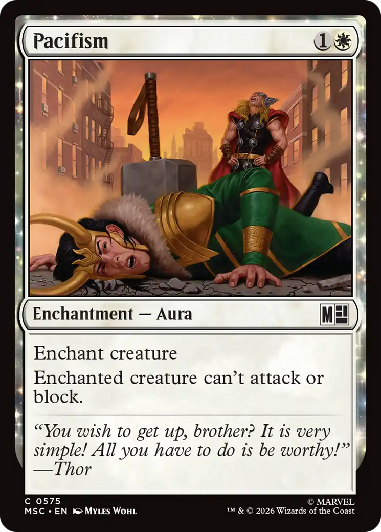 Pacifism [Marvel Super Heroes Commander] | Anubis Games and Hobby