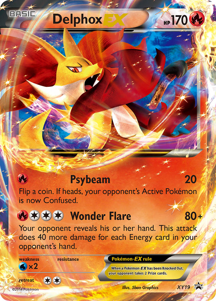 Delphox EX (XY19) [XY: Black Star Promos] | Anubis Games and Hobby