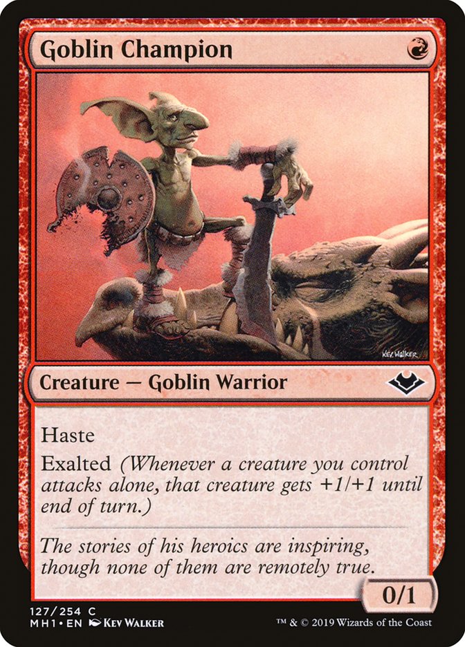 Goblin Champion [Modern Horizons] | Anubis Games and Hobby