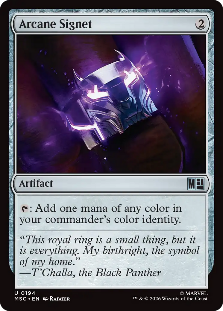 Arcane Signet (0194) [Marvel Super Heroes Commander] | Anubis Games and Hobby