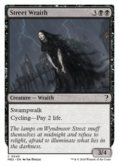 Street Wraith (White Border) [Mystery Booster 2] | Anubis Games and Hobby