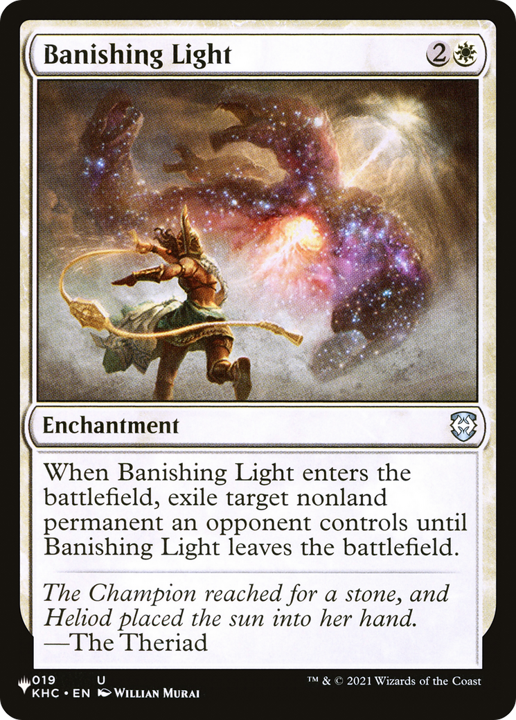Banishing Light (KHC) [The List] | Anubis Games and Hobby