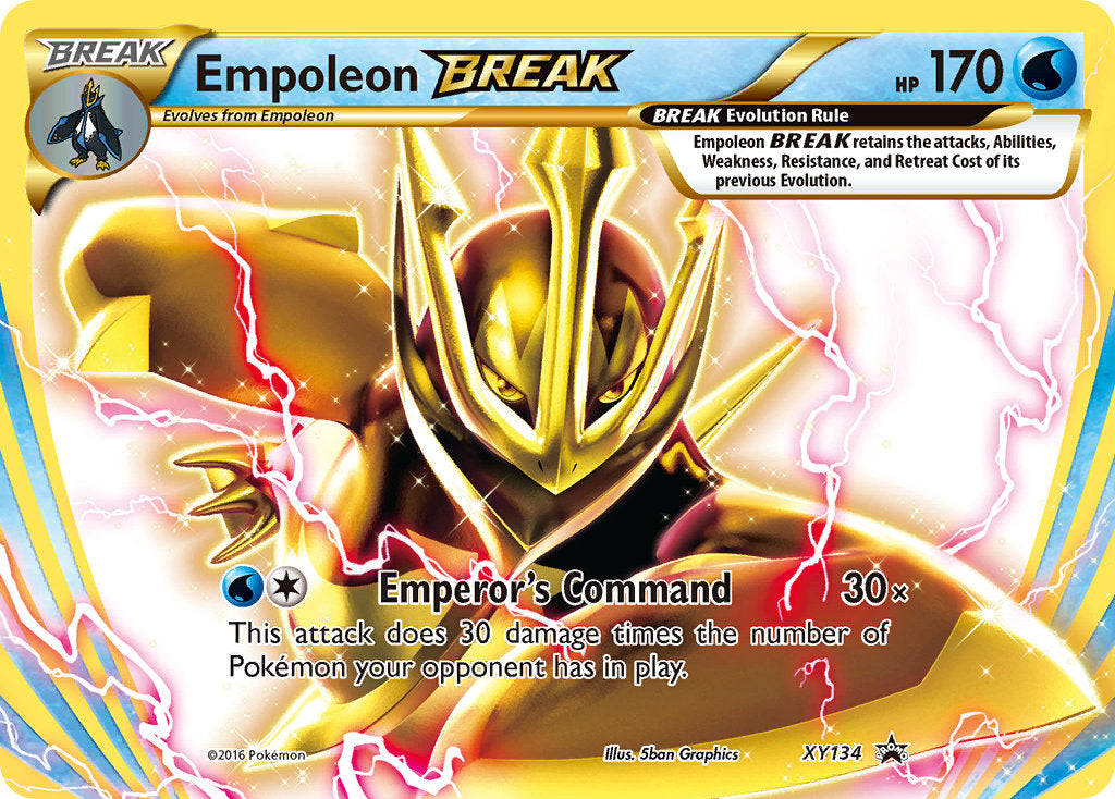 Empoleon BREAK (XY134) [XY: Black Star Promos] | Anubis Games and Hobby