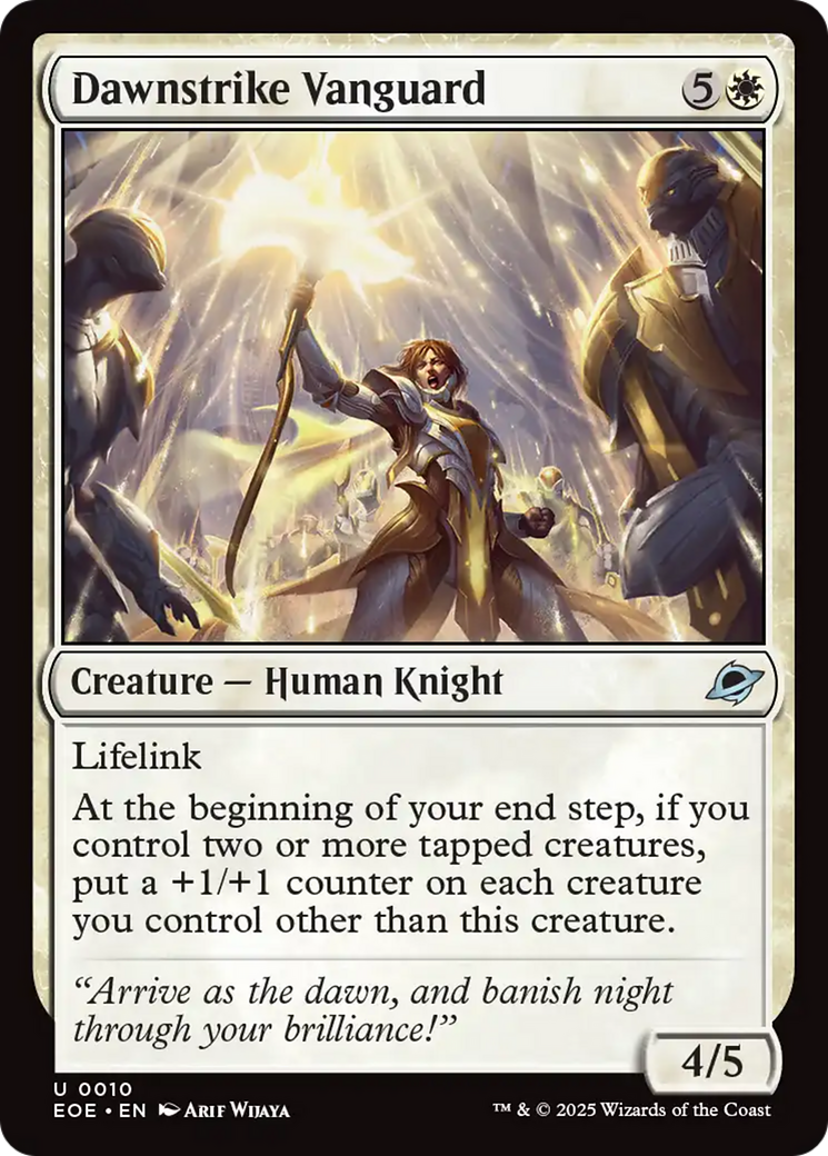 Dawnstrike Vanguard [Edge of Eternities] | Anubis Games and Hobby