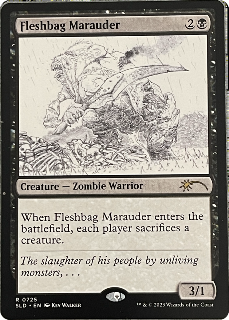 Fleshbag Marauder (Sketch Showcase) [Secret Lair Drop Series] | Anubis Games and Hobby