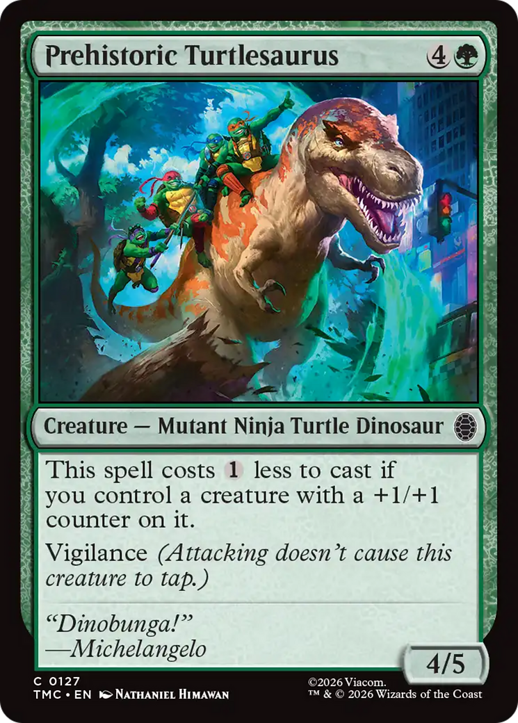 Prehistoric Turtlesaurus [Teenage Mutant Ninja Turtles Commander] | Anubis Games and Hobby