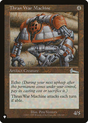 Thran War Machine [The List] | Anubis Games and Hobby