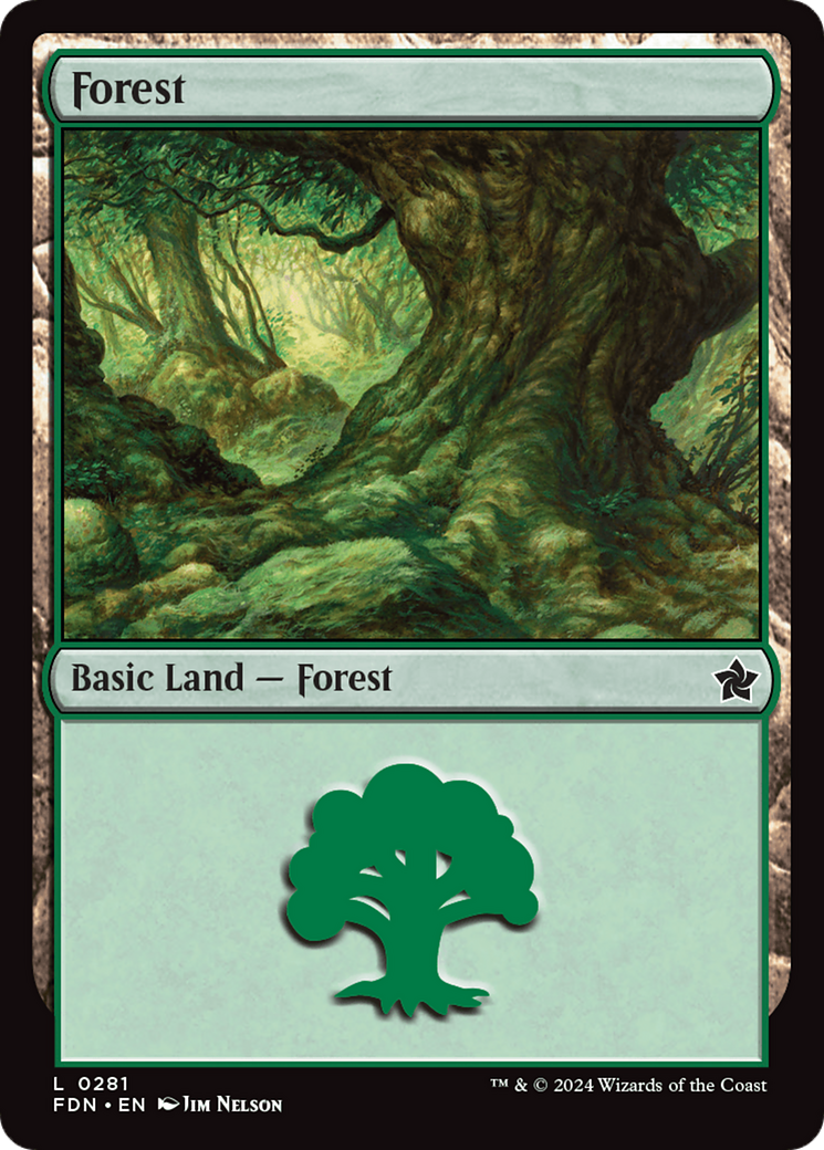 Forest (0281) [Foundations] | Anubis Games and Hobby