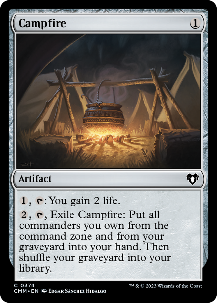 Campfire [Commander Masters] | Anubis Games and Hobby