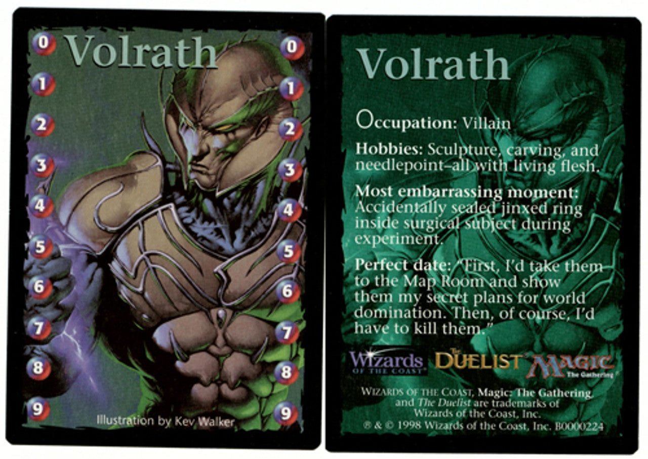 Volrath Life Counter Token [Media Promos] | Anubis Games and Hobby