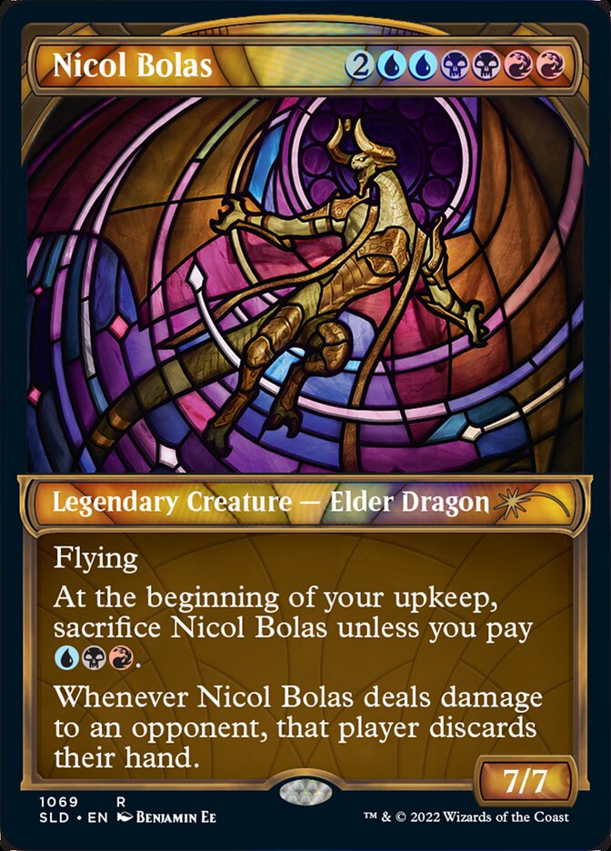 Nicol Bolas (Showcase Textured) [Secret Lair Drop Series] | Anubis Games and Hobby