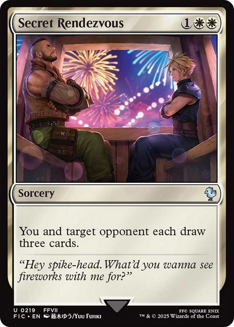 Secret Rendezvous (0219) [FINAL FANTASY Commander] | Anubis Games and Hobby