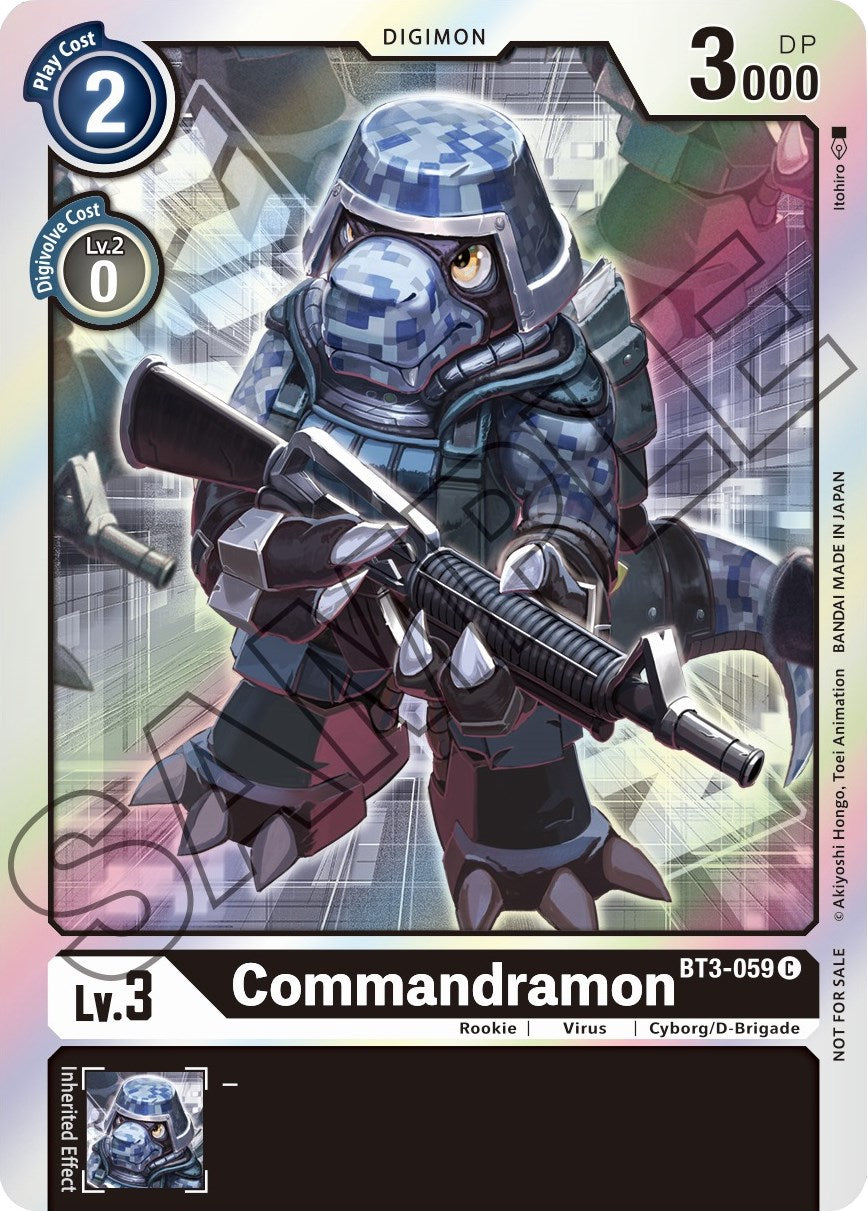 Commandramon [BT3-059] (Event Pack 1) [Release Special Booster Promos] | Anubis Games and Hobby