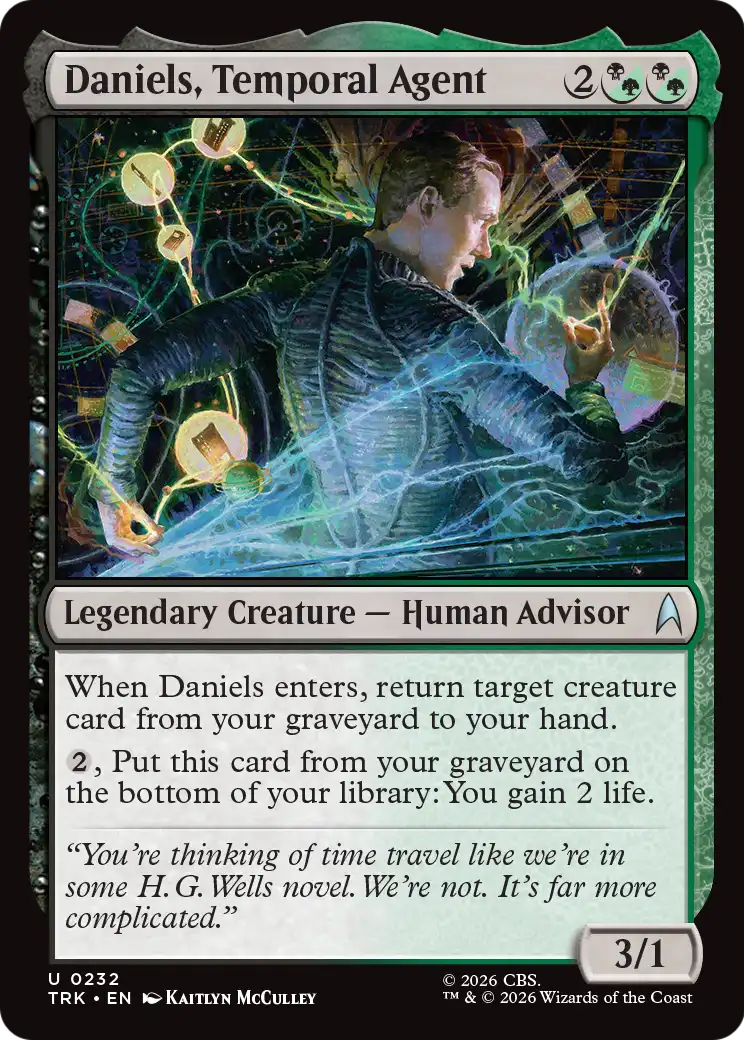 Daniels, Temporal Agent [Star Trek] | Anubis Games and Hobby