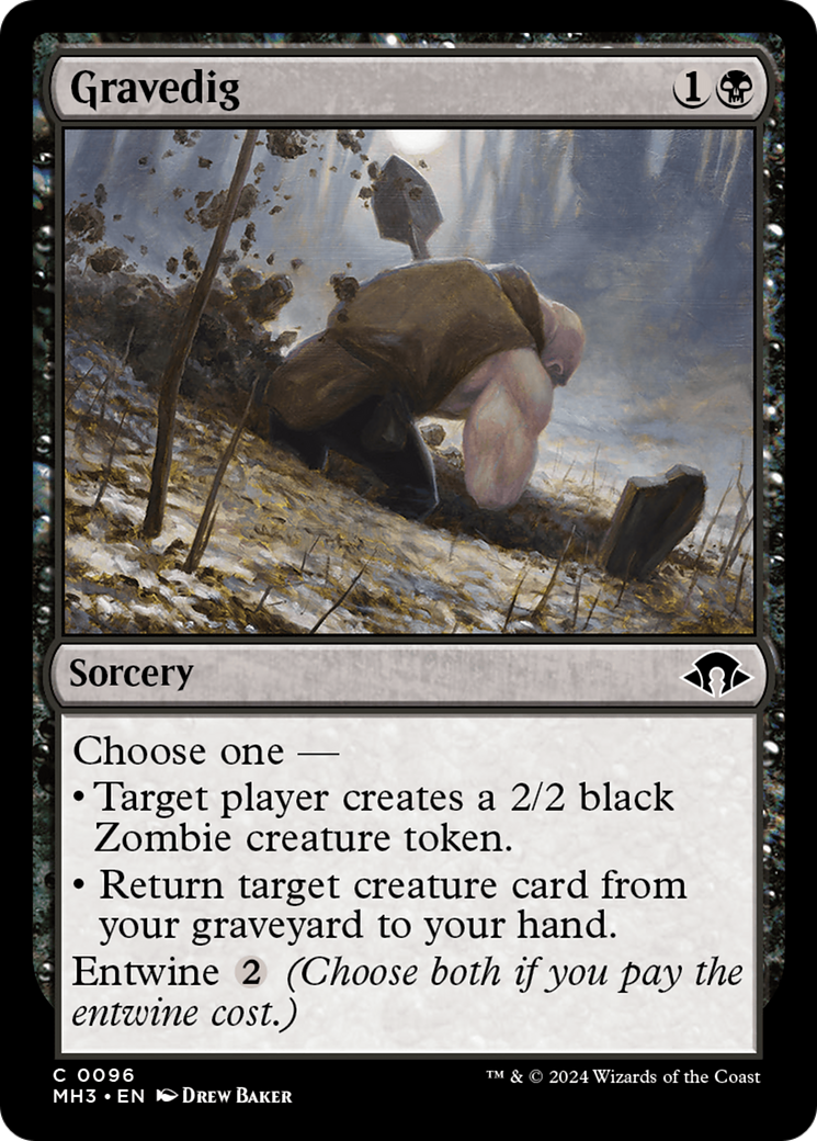 Gravedig [Modern Horizons 3] | Anubis Games and Hobby