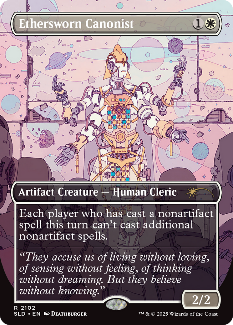 Ethersworn Canonist (Galaxy Foil) [Secret Lair Drop Series] | Anubis Games and Hobby