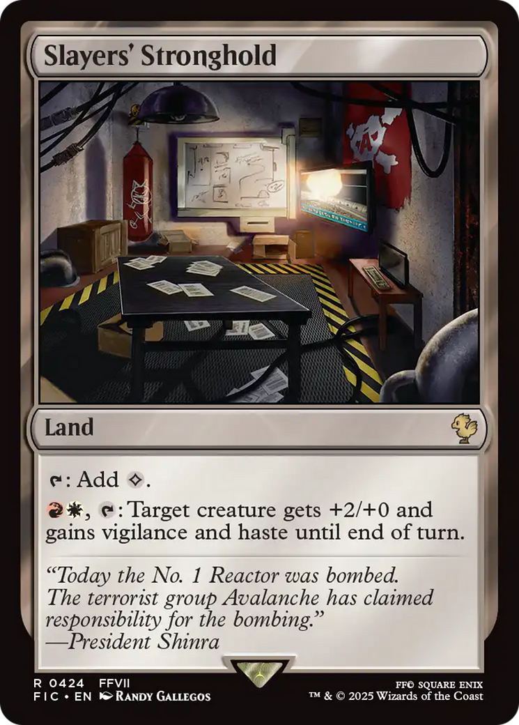 Slayers' Stronghold [FINAL FANTASY Commander] | Anubis Games and Hobby