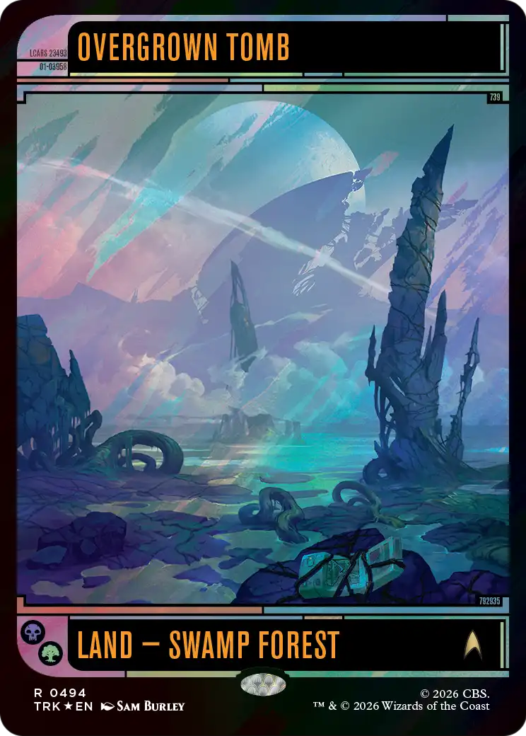 Overgrown Tomb (Surge Foil) [Star Trek] | Anubis Games and Hobby