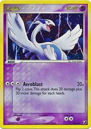 Lugia (29/115) (Stamped) [EX: Unseen Forces] | Anubis Games and Hobby