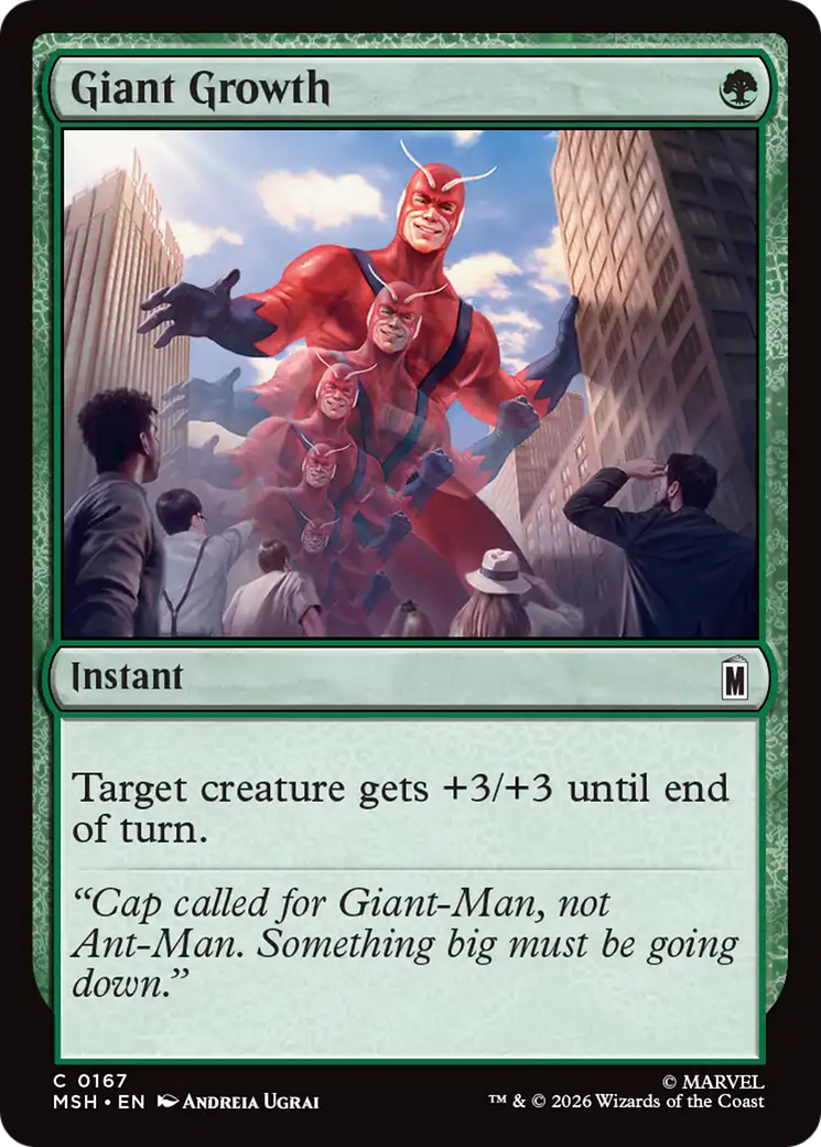 Giant Growth [Marvel Super Heroes] | Anubis Games and Hobby