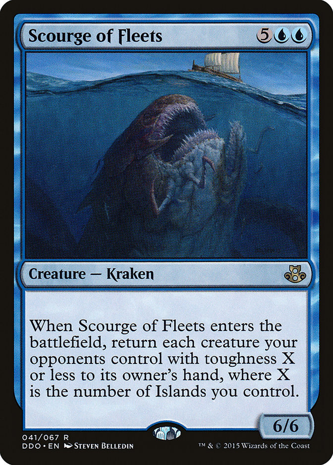 Scourge of Fleets [Duel Decks: Elspeth vs. Kiora] | Anubis Games and Hobby