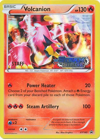 Volcanion (XY145) (Staff) [XY: Black Star Promos] | Anubis Games and Hobby