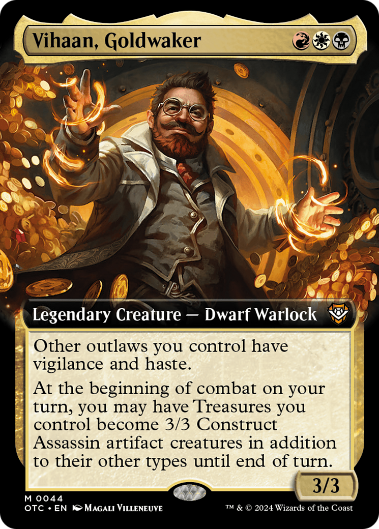 Vihaan, Goldwaker (Extended Art) [Outlaws of Thunder Junction Commander] | Anubis Games and Hobby