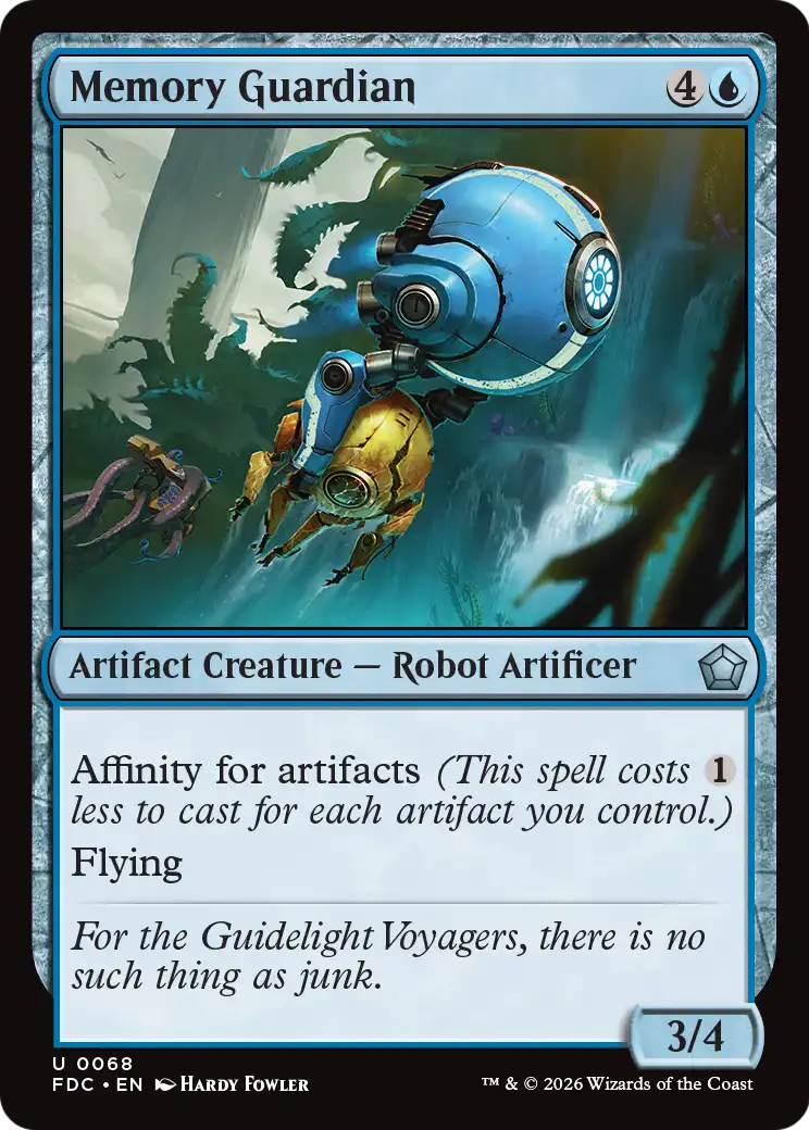 Memory Guardian [Foundations Commander] | Anubis Games and Hobby