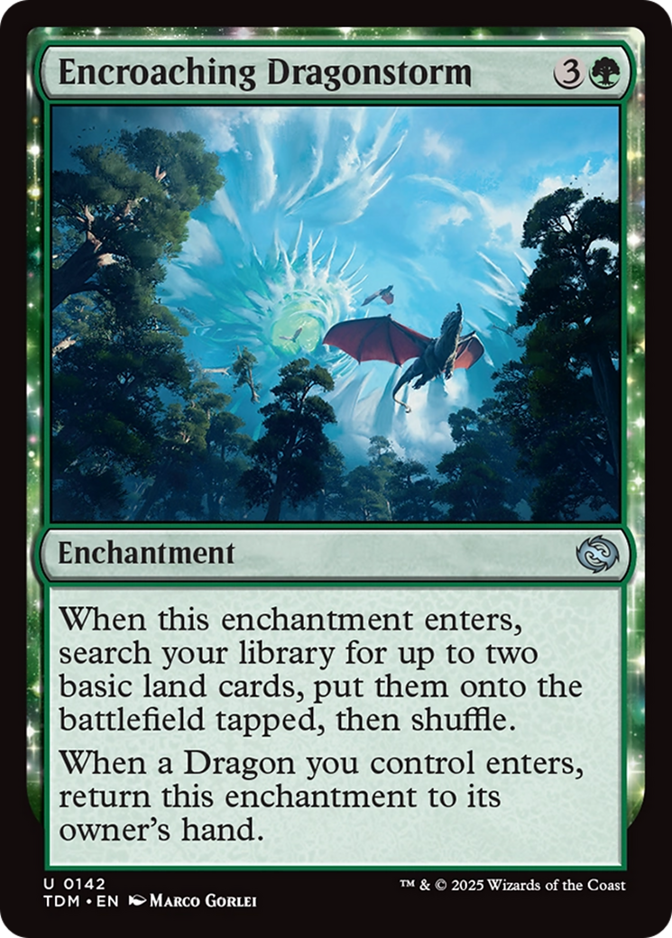 Encroaching Dragonstorm [Tarkir: Dragonstorm] | Anubis Games and Hobby