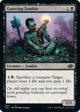 Gnawing Zombie [Jumpstart 2022] | Anubis Games and Hobby
