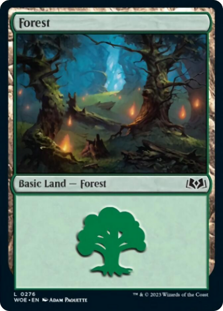 Forest (0276) [Wilds of Eldraine] | Anubis Games and Hobby