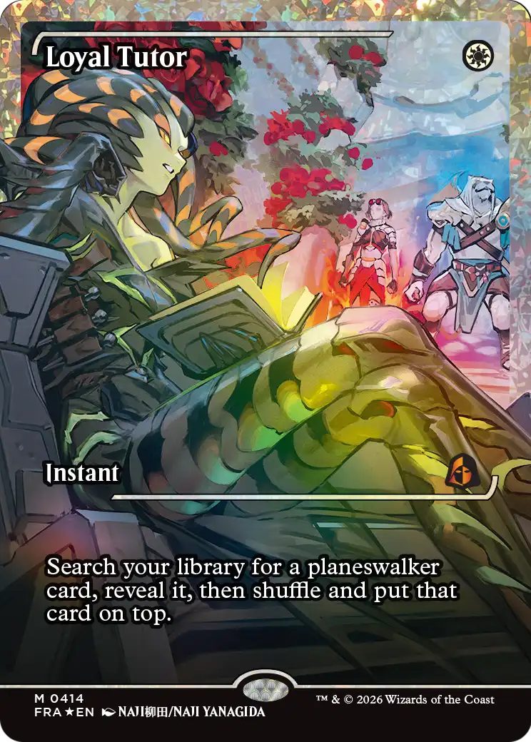 Loyal Tutor (Showcase) (Fracture Foil) [Reality Fracture] | Anubis Games and Hobby