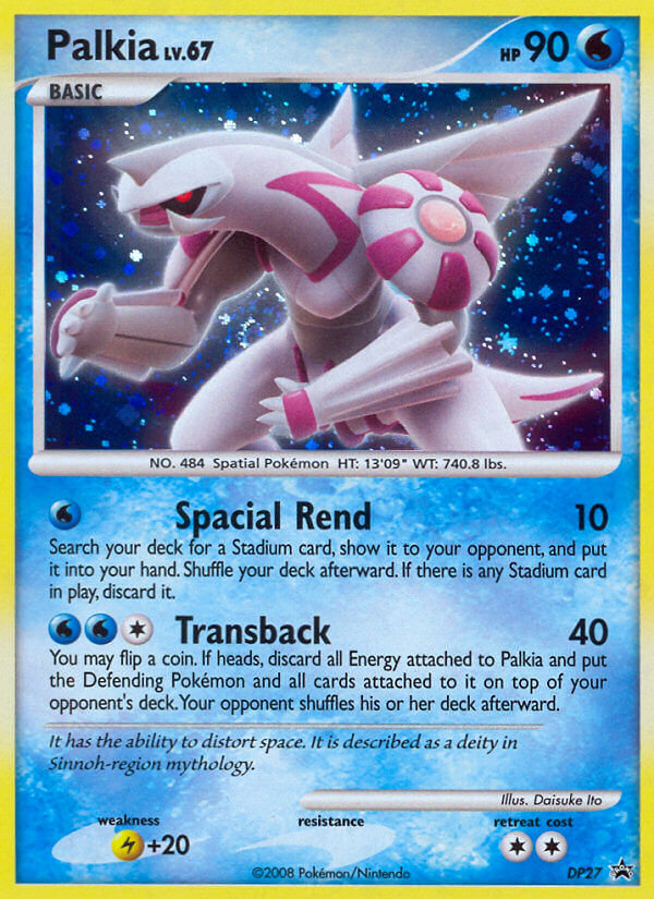 Palkia (DP27) [Diamond & Pearl: Black Star Promos] | Anubis Games and Hobby