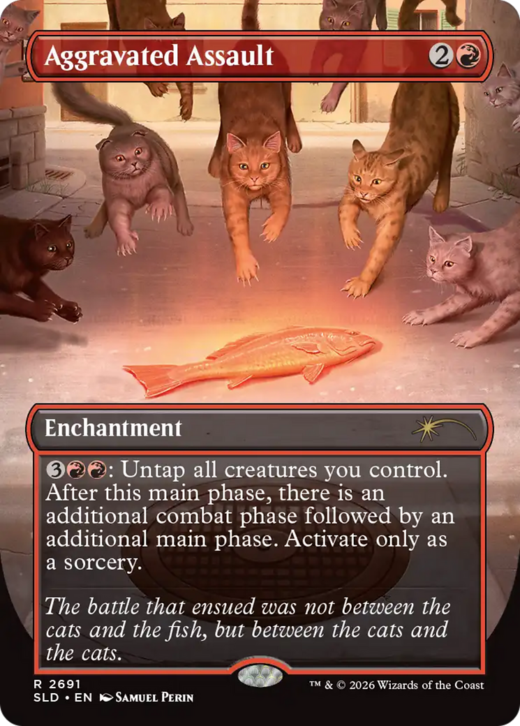 Aggravated Assault (2691) [Secret Lair Drop Series] | Anubis Games and Hobby