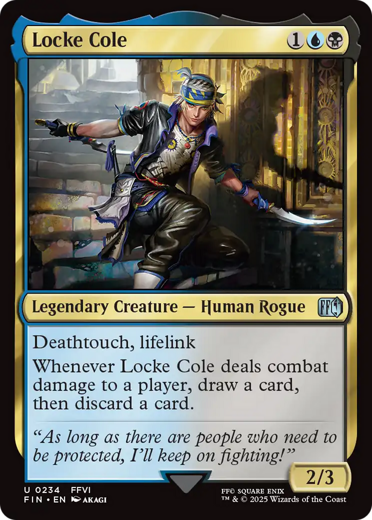 Locke Cole [FINAL FANTASY] | Anubis Games and Hobby