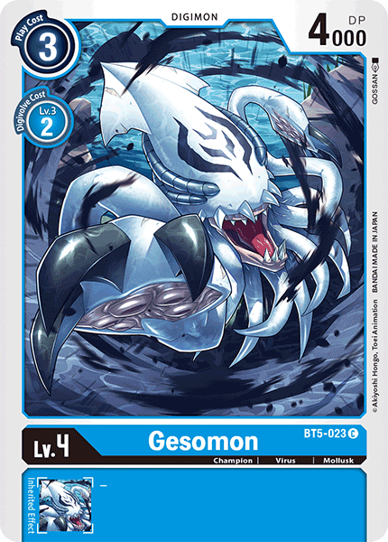 Gesomon [BT5-023] [Battle of Omni] | Anubis Games and Hobby