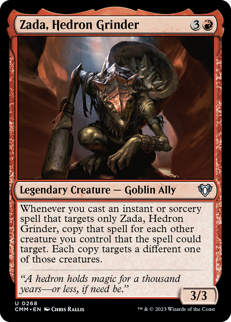 Zada, Hedron Grinder [Commander Masters] | Anubis Games and Hobby