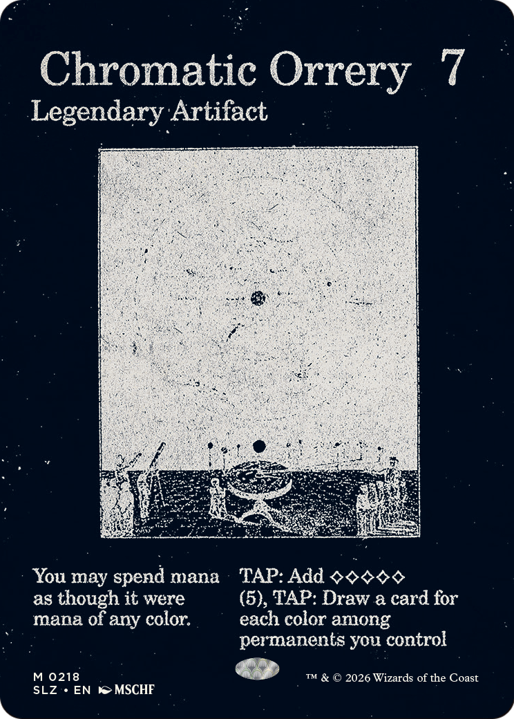 Chromatic Orrery (0218) [Secret Lair x MSCHF: The Zeta Set] | Anubis Games and Hobby